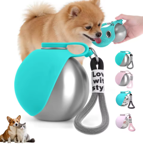 2-in-1 Water Bottle for Pets
